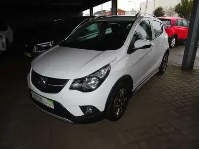 Gebraucht Opel Karl Rocks 73 PS (53 kW) 2019 Schneeweiss Kleinwagen