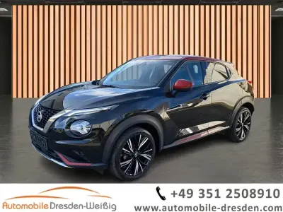 Gebraucht Nissan Juke 114 PS (83 kW) 2021 Black/fuji sunset red SUV