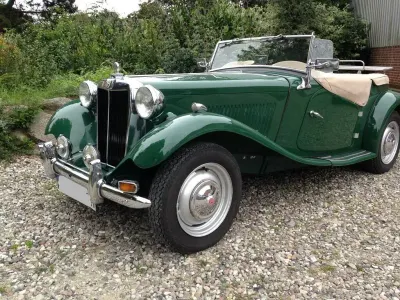 Gebraucht MG TD 54 PS (39 kW) 1950 Grün Cabrio