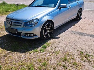 Usata Mercedes C220 Avantgarde 170 CV (125 kW) 2014 Argento Station wagon