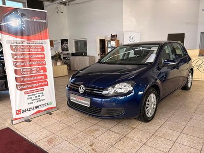 Gebraucht VW Golf VI S 80 PS (58 kW) 2008 Blau Kleinwagen