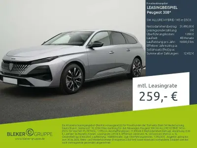 Neu Peugeot 308 SW Allure 145 PS (106 kW) 2026 Seleniumgrau Kombi