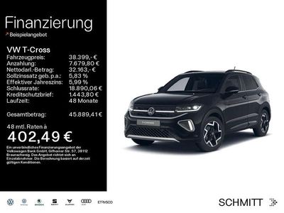 Ny VW T-Cross R-line 150 HK (110 kW) 2026 Sort SUV