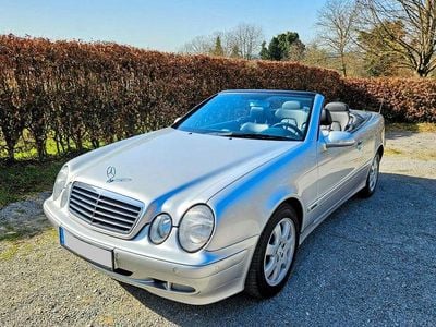 Gebraucht Mercedes CLK200 Avantgarde 163 PS (119 kW) 2001 Silber Cabrio