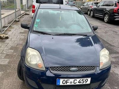 Gebraucht Ford Fiesta 60 PS (44 kW) 2007 Blau Kleinwagen