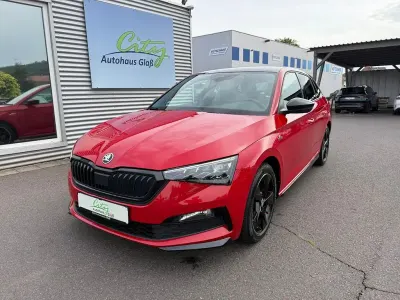 Gebraucht Skoda Scala Monte Carlo 150 PS (110 kW) 2022 Rot Kleinwagen