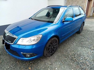 Gebraucht Skoda Octavia RS 170 PS (125 kW) 2011 Blau Kombi
