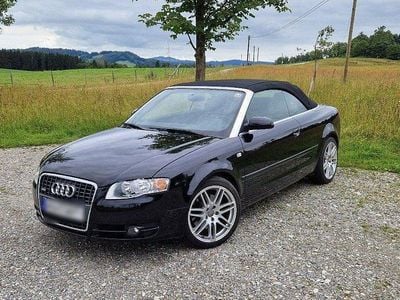 Gebraucht Audi A4 Cabriolet 163 PS (119 kW) 2008 Schwarz Cabrio