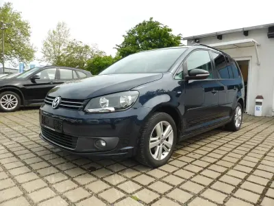 Gebraucht VW Touran Match 105 PS (77 kW) 2012 Blau Van / Kleinbus