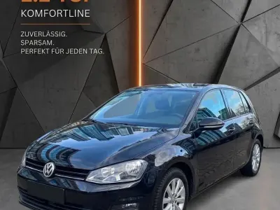 Gebraucht VW Golf VII Comfortline 105 PS (77 kW) 2014 Schwarz Limousine