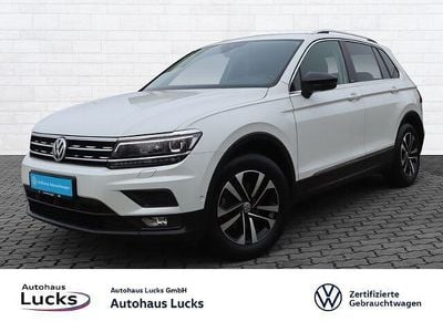 Gebraucht VW Tiguan IQ Drive 150 PS (110 kW) 2020 Oryxweiß perlmutteffekt (metallic) SUV