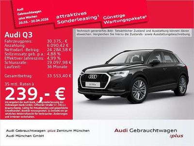 Gebraucht Audi Q3 Ambiente 245 PS (180 kW) 2022 Mythosschwarz metallic SUV