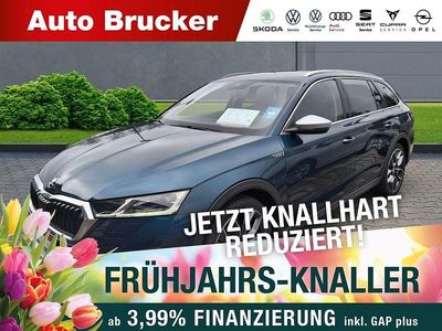 Usata Skoda Octavia Scout 4x4 200 CV (147 kW) 2022 Blu Station wagon
