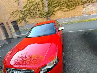 Używany Audi S4 333 KM (244 kW) 2009 Czerwony Kombi