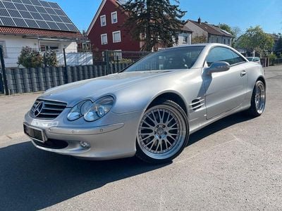 Second-hand Mercedes SL500 306 CP (225 kW) 2001 Argintiu Cabrio