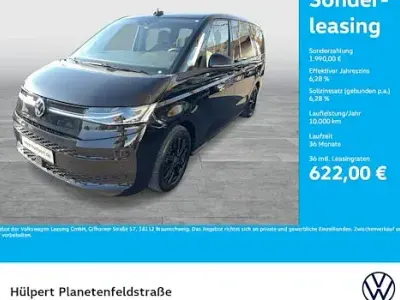 Käytetty VW Multivan Life 218 HP (160 kW) 2022 Musta Tila-auto