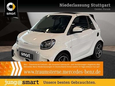 Weiß Gebraucht 2022 Smart ForTwo Electric Drive Prime Cabrio | 15.390 € (Fairer Preis)