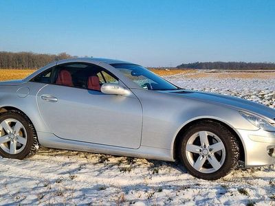 Gebraucht Mercedes SLK200 163 PS (119 kW) 2006 Silber Cabrio