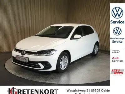 Gebraucht VW Polo Style 110 PS (80 kW) 2022 Pure white (weiß) Kleinwagen