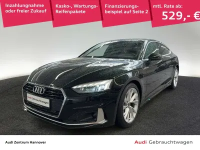 Used Audi A5 Advanced Plus 150 HP (110 kW) 2022 Black Coupe