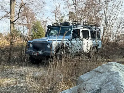 Gebraucht Land Rover Defender 122 PS (89 kW) 2007 Silber SUV
