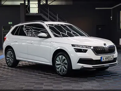 Gebraucht Skoda Kamiq Clever 150 PS (110 kW) 2022 Weiß SUV