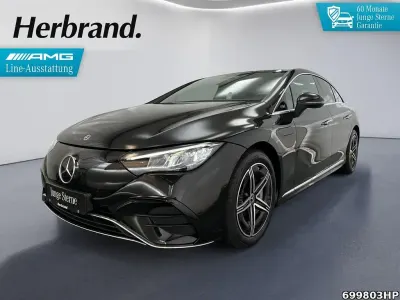 Gebraucht Mercedes EQE350 AMG 214 kW (292 PS) 2024 Obsidianschwarz metallic Limousine