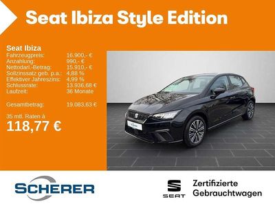 Second-hand Seat Ibiza Style 116 CP (85 kW) 2024 Negru Berlinǎ
