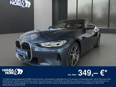 Gebraucht BMW 430 Sport Line 245 PS (180 kW) 2023 Blau / arctic race blue (metallic) Coupé