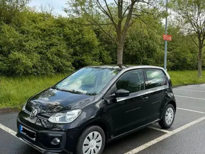 Gebraucht VW up! move up! 60 PS (44 kW) 2017 Schwarz Kleinwagen