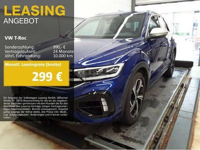 Usado VW T-Roc R 300 HP (220 kW) 2024 Azul SUV