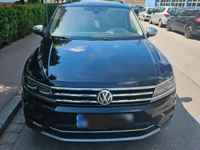 Gebraucht VW Tiguan Allspace 239 PS (175 kW) 2018 Schwarz SUV