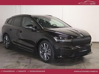 Gebraucht Skoda Enyaq iV SportLine 150 kW (204 PS) 2021 Schwarz SUV
