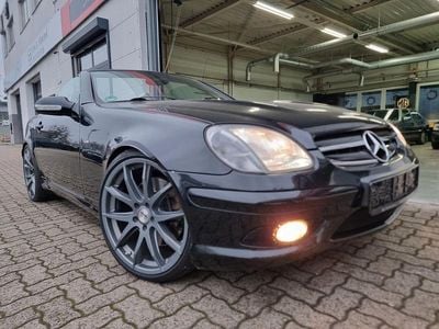 Gebraucht Mercedes SLK32 AMG AMG 354 PS (260 kW) 2002 Obsidianschwarz  metalliclack Cabrio