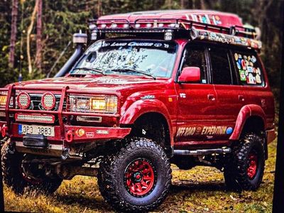 Usata Toyota Land Cruiser 170 CV (125 kW) 1992 Rosso SUV