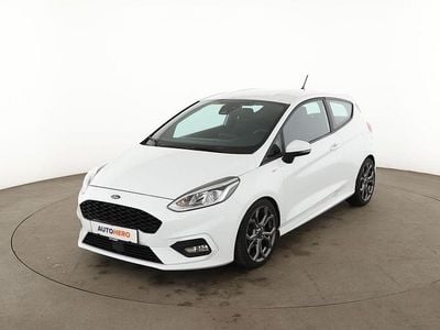Gebraucht Ford Fiesta ST-Line 125 PS (91 kW) 2018 Weiß Kleinwagen