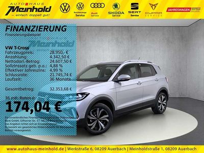 Reflexsilber metallic Gebraucht 2025 VW T-Cross IQ Drive SUV | 28.950 € (Teuer)