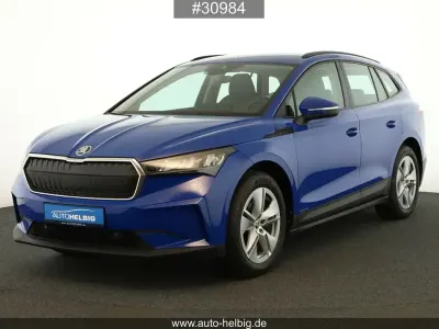 Second-hand Skoda Enyaq iV Loft 131 kW (179 CP) 2021 Albastru SUV