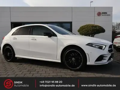 Używany Mercedes A250 AMG 160 KM (117 kW) 2021 Biały Sedan/Limuzyna
