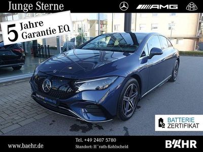Lack sodalithblau Gebraucht 2024 Mercedes EQE350 AMG Limousine | 53.850 € (Fairer Preis)