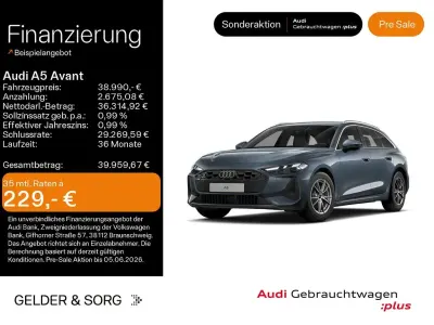 Używany Audi A5 Comfort 150 KM (110 kW) 2025 Niebieski Kombi