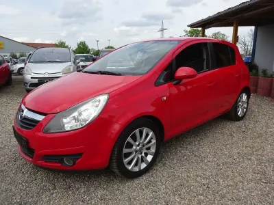 Używany Opel Corsa Innovation 69 KM (50 kW) 2010 Czerwony Hatchback