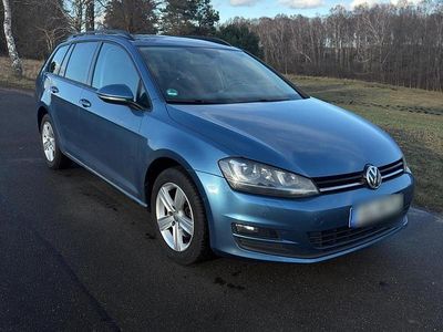 Gebraucht VW Golf VII 122 PS (89 kW) 2013 Blau Kombi