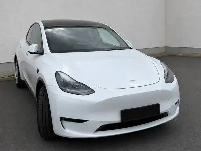 Occasion Tesla Model Y Long Range AWD 378 kW (514 ch) 2023 Blanc SUV
