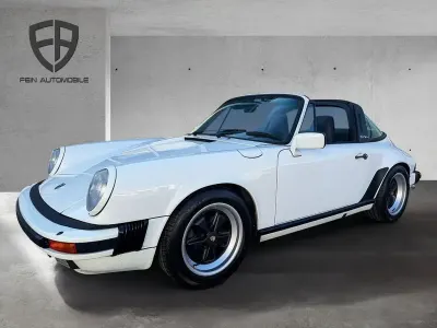 Gebraucht Porsche 911 Carrera Targa 207 PS (152 kW) 1985 Weiß Cabrio