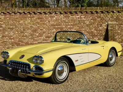 Gebraucht Chevrolet Corvette C1 1958 Gelb Cabrio