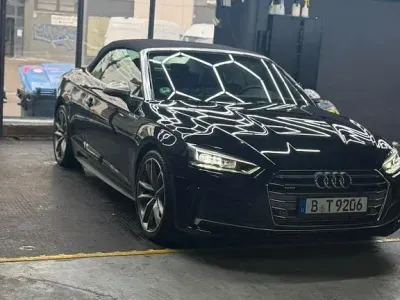 Używany Audi A5 Cabriolet Sport 218 KM (160 kW) 2018 Czarny Kabriolet
