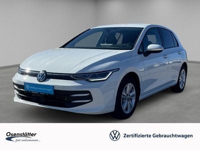 Gebraucht VW Golf VIII Life 116 PS (85 kW) 2024 Schwarz (soulschwarz / soulschwarz / schwarz / storm grey) Limousine