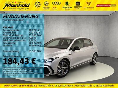 Gebraucht VW Golf VIII R-line 131 PS (96 kW) 2024 Reflexsilber metallic Limousine