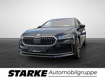Neu Skoda Superb Selection 150 PS (110 kW) 2025 Schwarz (ebony schwarz metallic) Kombi